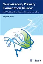 Book cover of Neurosurgery Primary Examination Review by Amgad S. Hanna