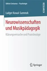 Book cover of Neurowissenschaften und Musikpädagogik by Ludger Kowal-Summek