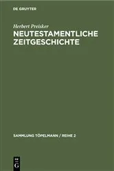 Book cover of Neutestamentliche Zeitgeschichte by Herbert Preisker