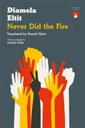 Book cover of Never Did the Fire by Diamela Eltit