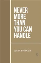 Book cover of Never More Than You Can Handle by Jason Stierwalt