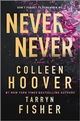 Book cover of Never Never by Colleen Hoover