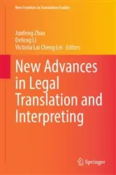 Book cover of New Advances in Legal Translation and Interpreting by Junfeng Zhao