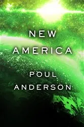 Book cover of New America by Poul Anderson