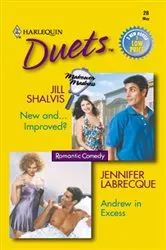Book cover of New And...Improved? & Andrew in Excess by Jill Shalvis