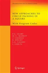 Book cover of New Approaches to Circle Packing in a Square by Péter Gábor Szabó