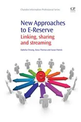 Book cover of New Approaches to E-Reserve by Unknown