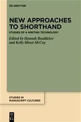 Book cover of New Approaches to Shorthand by Hannah Boeddeker