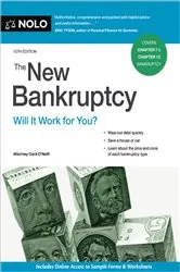 Book cover of New Bankruptcy, The (10th ed.) by Cara O'Neill