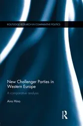 Book cover of New Challenger Parties in Western Europe by Airo Hino