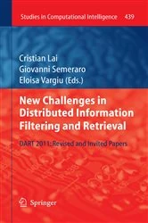 Book cover of New Challenges in Distributed Information Filtering and Retrieval by Cristian Lai
