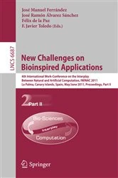 Book cover of New Challenges on Bioinspired Applications by José M. Ferrández