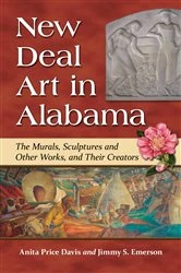 Book cover of New Deal Art in Alabama by Anita Price Davis