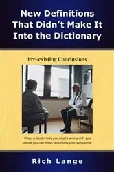 Book cover of New Definitions That Didn't Make It Into the Dictionary by Rich Lange