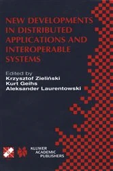 Book cover of New Developments in Distributed Applications and Interoperable Systems by Zielinski