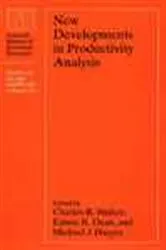 Book cover of New Developments in Productivity Analysis by Charles R. Hulten