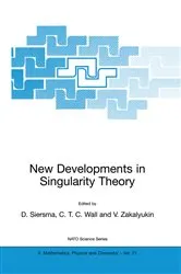 Book cover of New Developments in Singularity Theory by Unknown