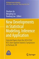 Book cover of New Developments in Statistical Modeling, Inference and Application by Zhezhen Jin