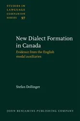 Book cover of New-Dialect Formation in Canada by Stefan Dollinger