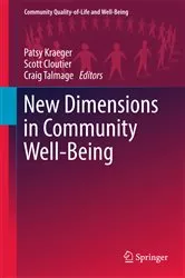 Book cover of New Dimensions in Community Well-Being by Patsy Kraeger