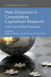 Book cover of New Directions in Comparative Capitalisms Research by M. Ebenau