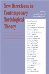 Book cover of New Directions in Contemporary Sociological Theory by Joseph Berger