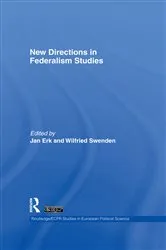 Book cover of New Directions in Federalism Studies by Jan Erk