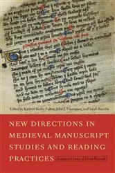 Book cover of New Directions in Medieval Manuscript Studies and Reading Practices by Kathryn Kerby-Fulton