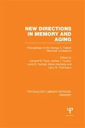 Book cover of New Directions in Memory and Aging (PLE: Memory) by Leonard Poon