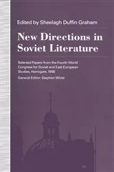 Book cover of New Directions in Soviet Literature by Sheelagh Duffin Graham