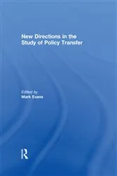 Book cover of New Directions in the Study of Policy Transfer by Mark Evans