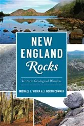 Book cover of New England Rocks by Michael J. Vieira & J. North Conway