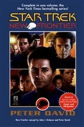 Book cover of New Frontier by Peter David