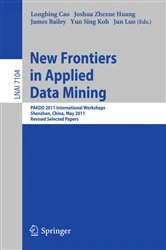 Book cover of New Frontiers in Applied Data Mining by Longbing Cao
