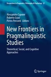 Book cover of New Frontiers in Pragmalinguistic Studies by Alessandro Capone