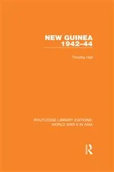 Book cover of New Guinea 1942-44 by Timothy Hall