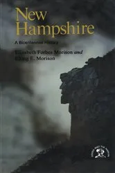 Book cover of New Hampshire: A History by Elting E. Morison