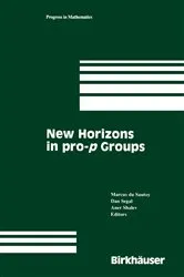 Book cover of New Horizons in pro-p Groups by Marcus du Sautoy