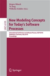 Book cover of New Modeling Concepts for Today's Software Processes by Jürgen Münch