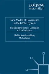 Book cover of New Modes of Governance in the Global System by M. Koenig-Archibugi