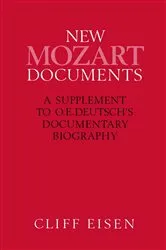 Book cover of New Mozart Documents by Cliff Eisen