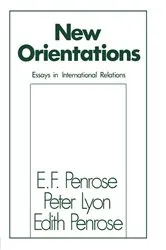 Book cover of New Orientations by Edith Tilton Penrose