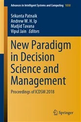 Book cover of New Paradigm in Decision Science and Management by Srikanta Patnaik