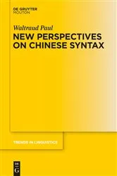 Book cover of New Perspectives on Chinese Syntax by Waltraud Paul