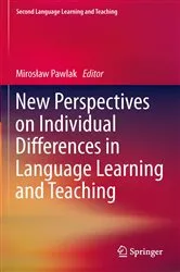 Book cover of New Perspectives on Individual Differences in Language Learning and Teaching by Mirosław Pawlak