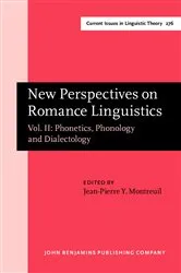 Book cover of New Perspectives on Romance Linguistics by Jean-Pierre Y. Montreuil