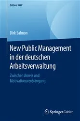 Book cover of New Public Management in der deutschen Arbeitsverwaltung by Dirk Salmon