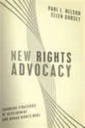 Book cover of New Rights Advocacy by Paul J. Nelson