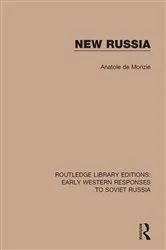 Book cover of New Russia by Anatole de Monzie