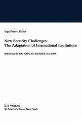 Book cover of New Security Challenges: the Adaptations of International Institutions by NA NA